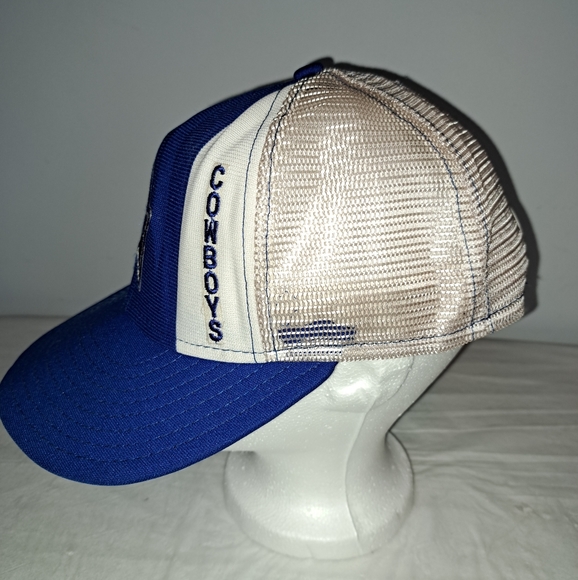 Vintage NFL Dallas Cowboys football mesh snapback - Picture 4 of 10